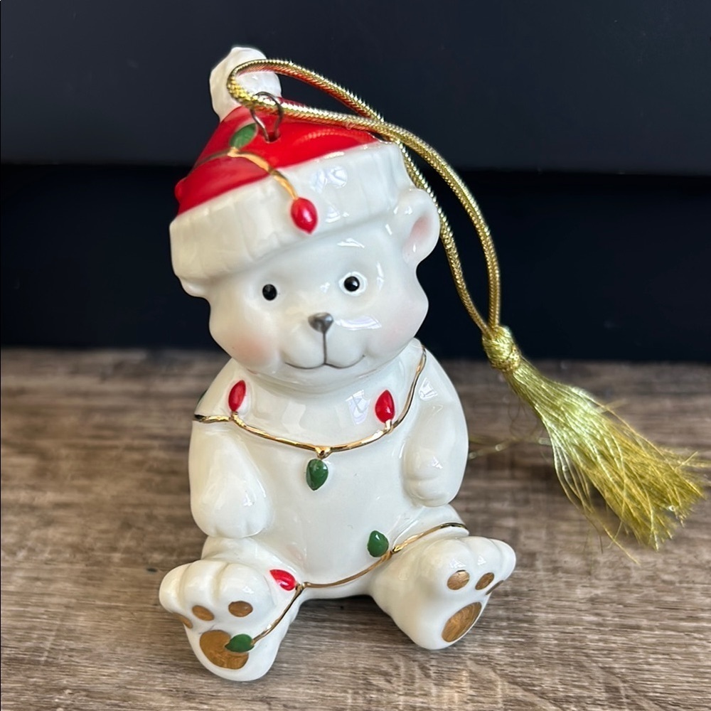 Lenox Bear Ornament